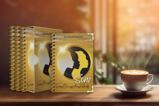 Arnita Champion's S.O.A.R Journal/Planner w/Magnetic Book Marker